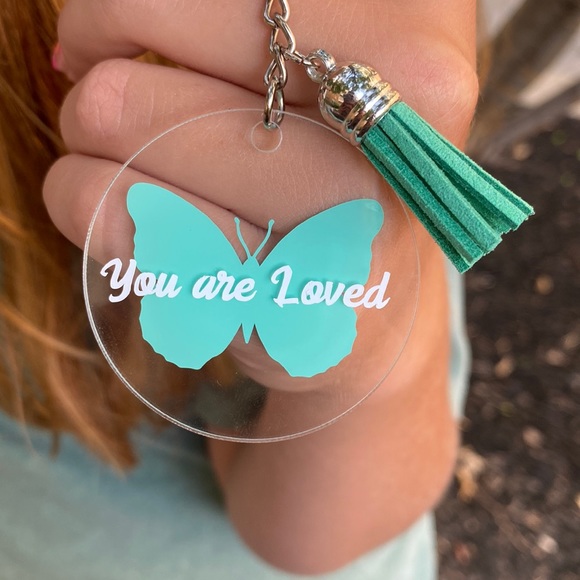 You are Loved Acrylic Keychain - Picture 10 of 16